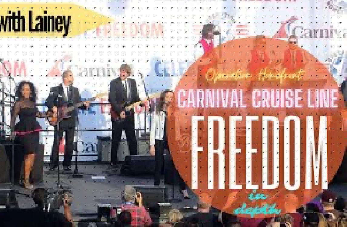 Carnival Cruise Freedom - In Depth - 2015 #celebratefreedom