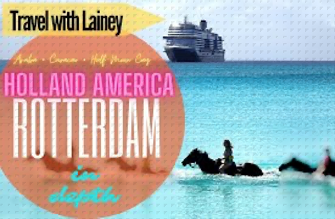 Holland America Rotterdam Caribbean Cruise - Aruba, Curacao, Half Moon Cay, BB King- Full Ship Tour